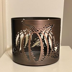 Bath & Body Works Pumpkin 3-Wick Candle Holder